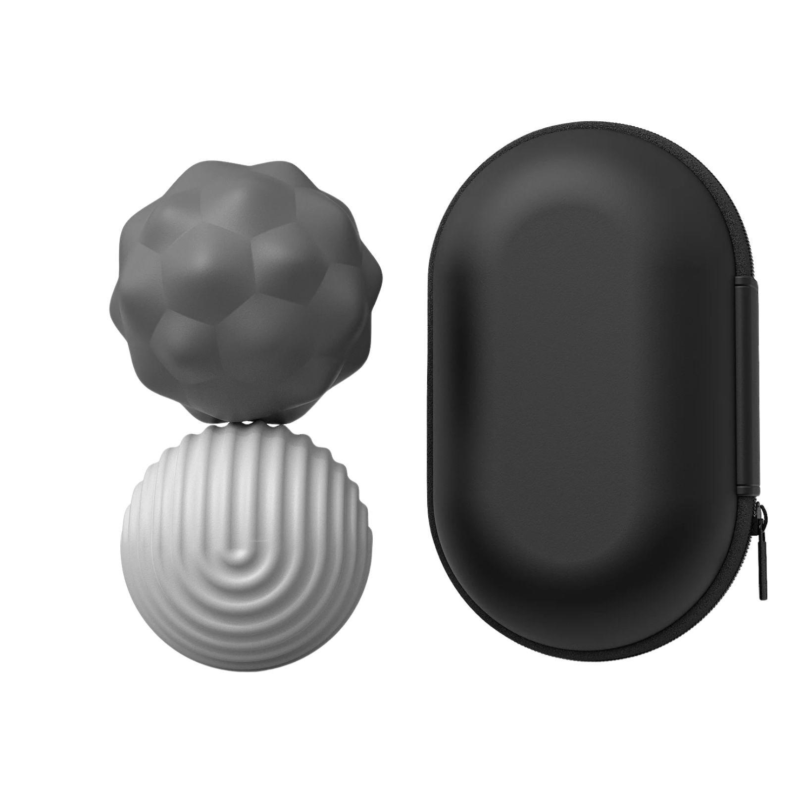 Textured Magnetic Silicone Balls Set