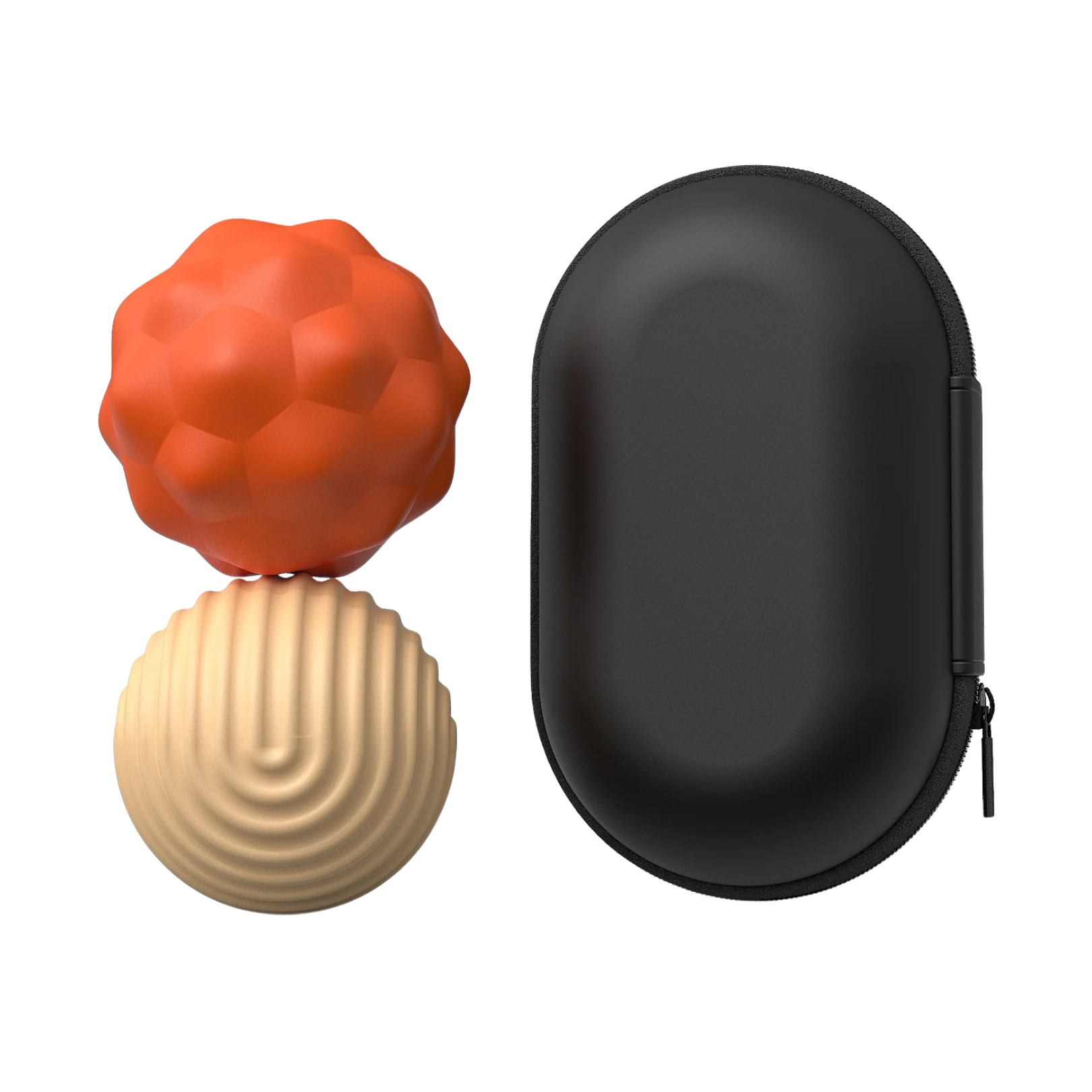 Textured Magnetic Silicone Balls Set