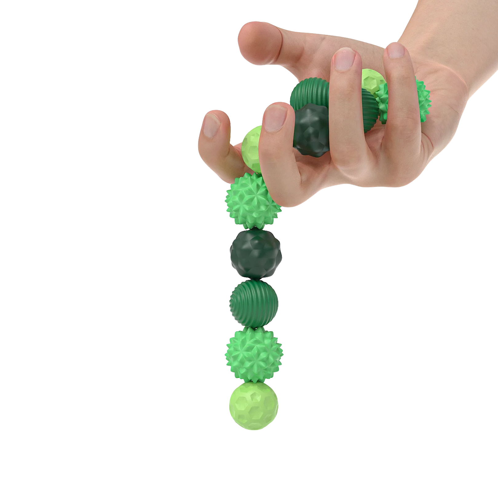 Textured Magnetic Silicone Balls Set